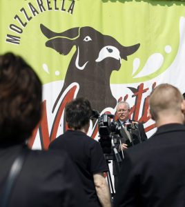 Tejtermelő bivalytelepet adtak át Mezőtúron