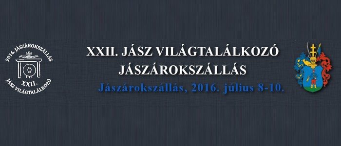 2016. július 8-10. – XXII. Jász Világtalálkozó