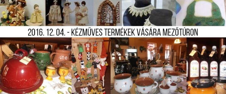 Kézműves termékek vására Mezőtúron