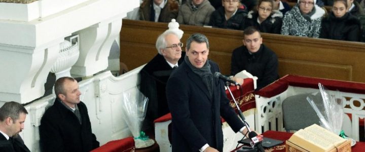 Lázár János Miniszterelnökséget vezető miniszter Mezőtúron