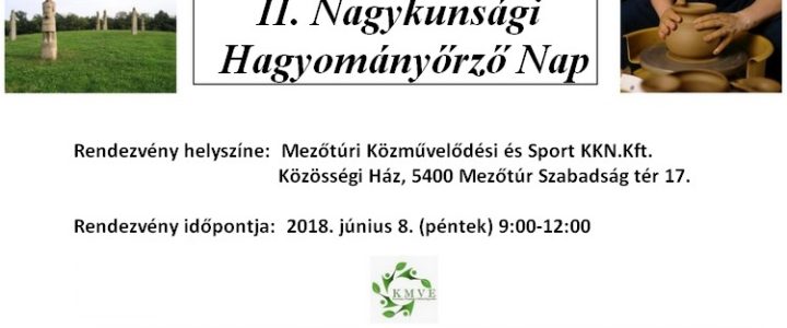 A II. Nagykunsági Hagyományőrző Nap programja