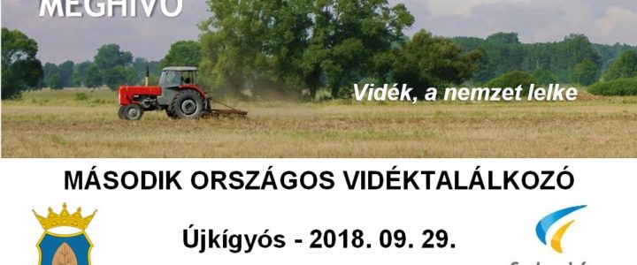 Második Országos Vidéktalálkozó – Újkígyós